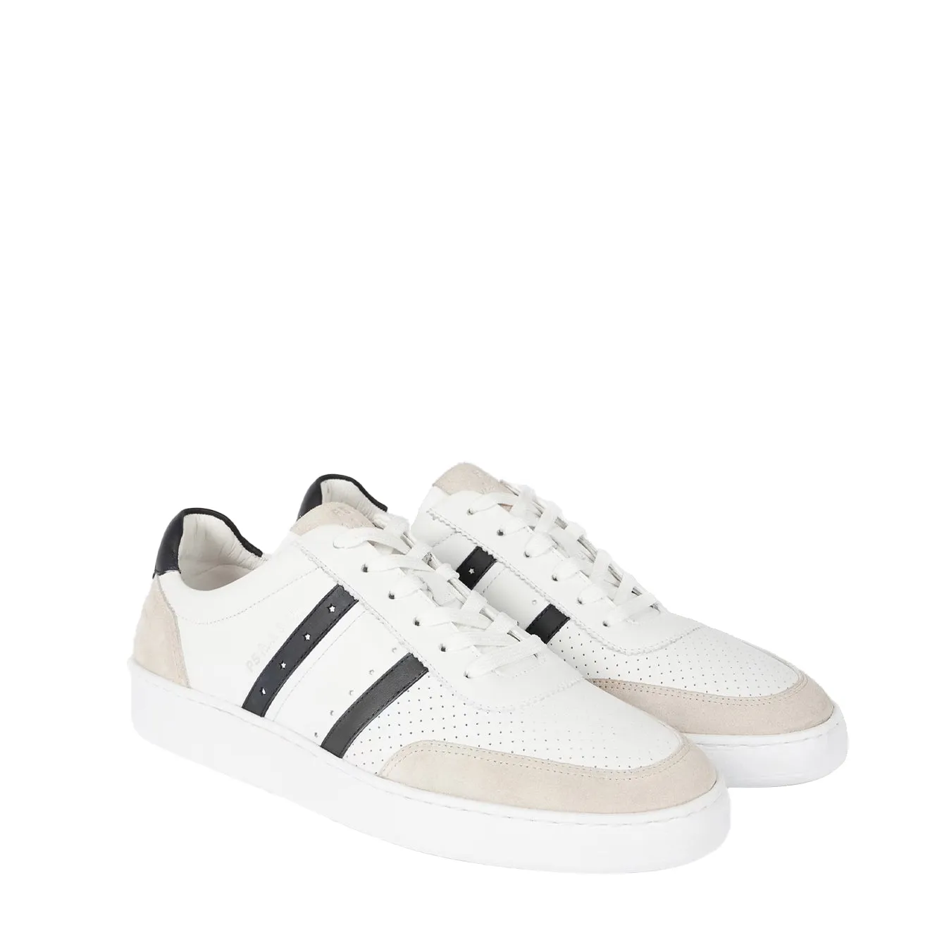 Paul Smith Leather Birch Trainers White