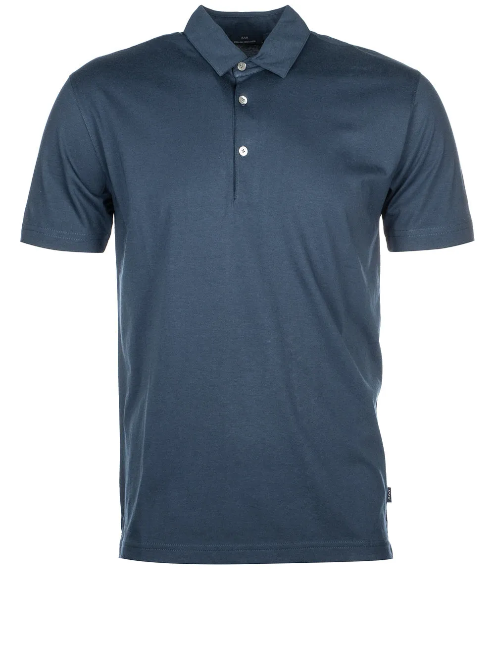 Pima Cotton Polo Shirt Navy