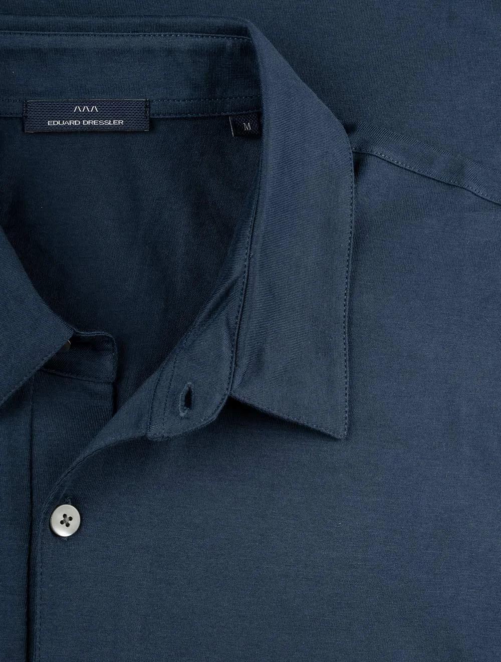 Pima Cotton Polo Shirt Navy