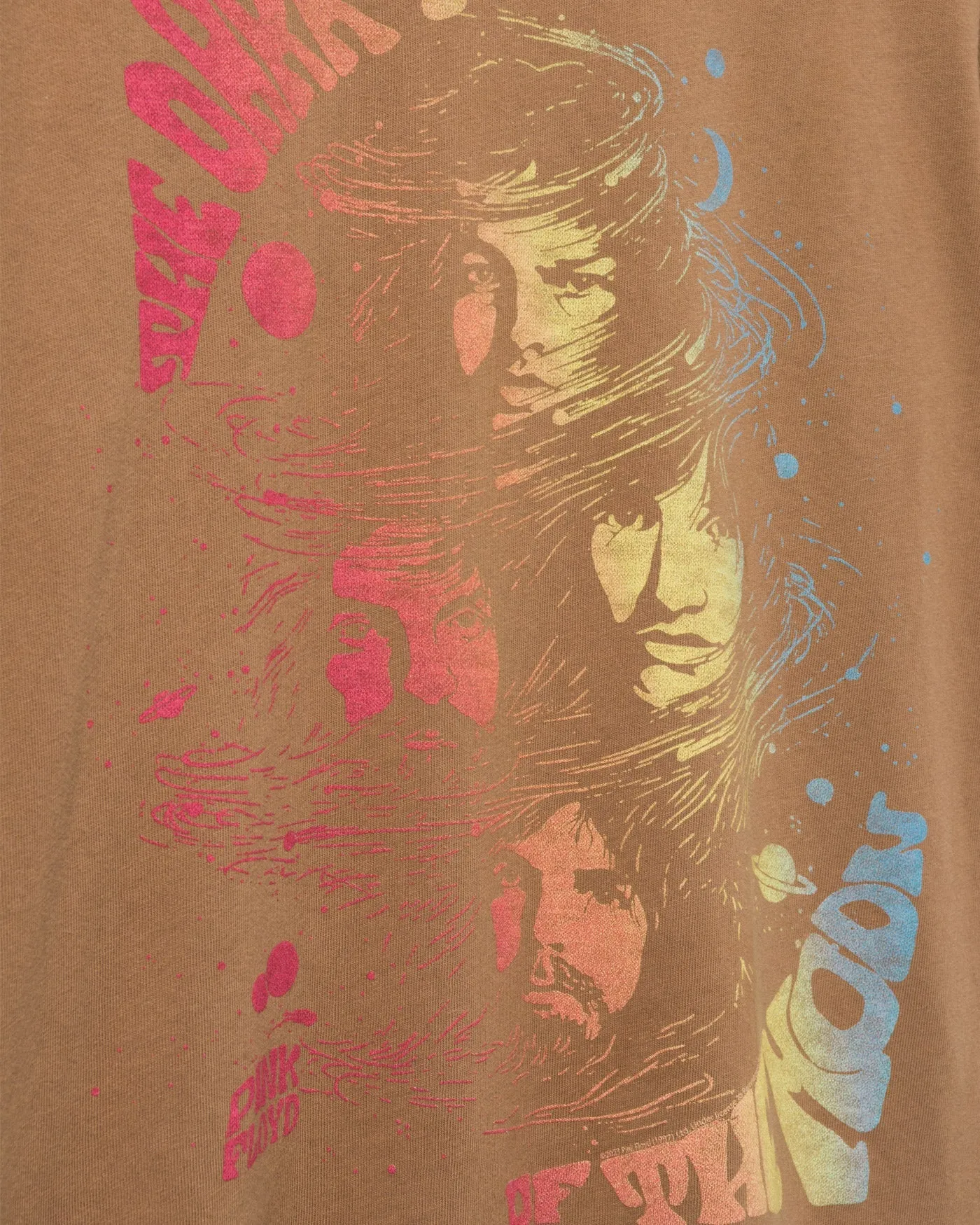 Pink Floyd Dark Side Faces Vintage Tee