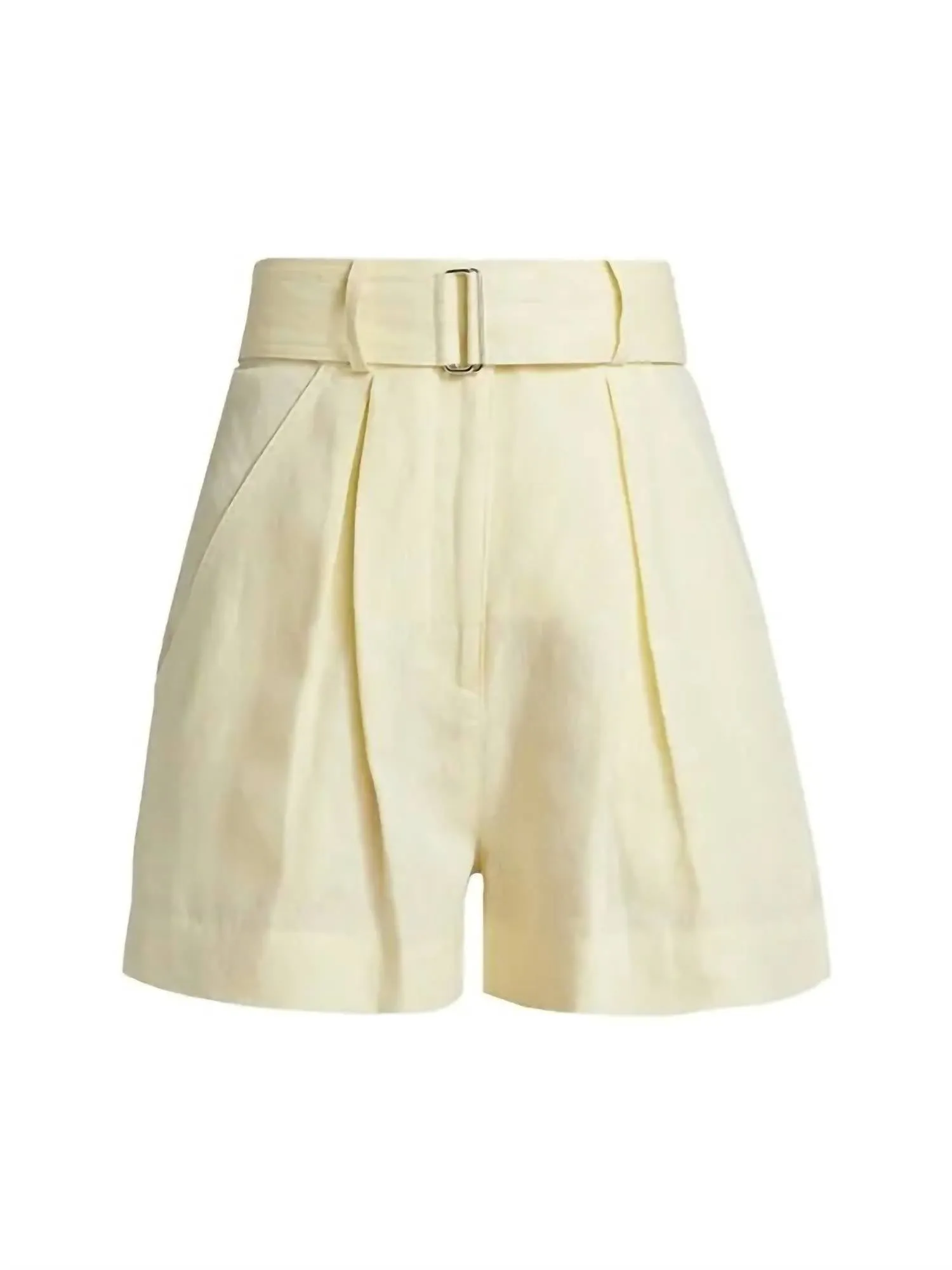 Pleated Short In Lemonade