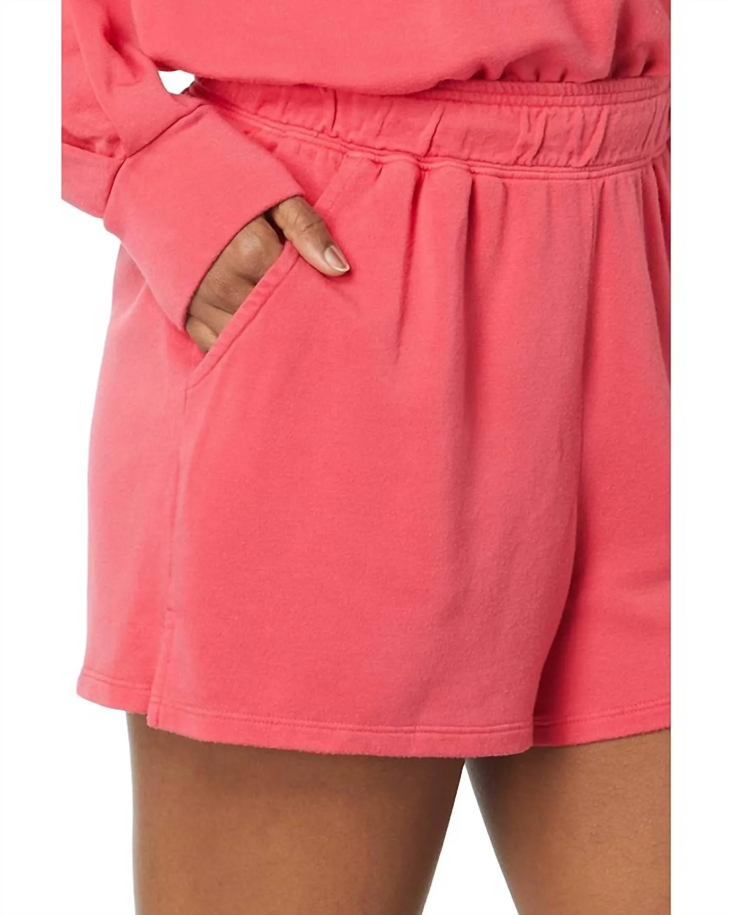 Poppy Shorts In Poppy Red