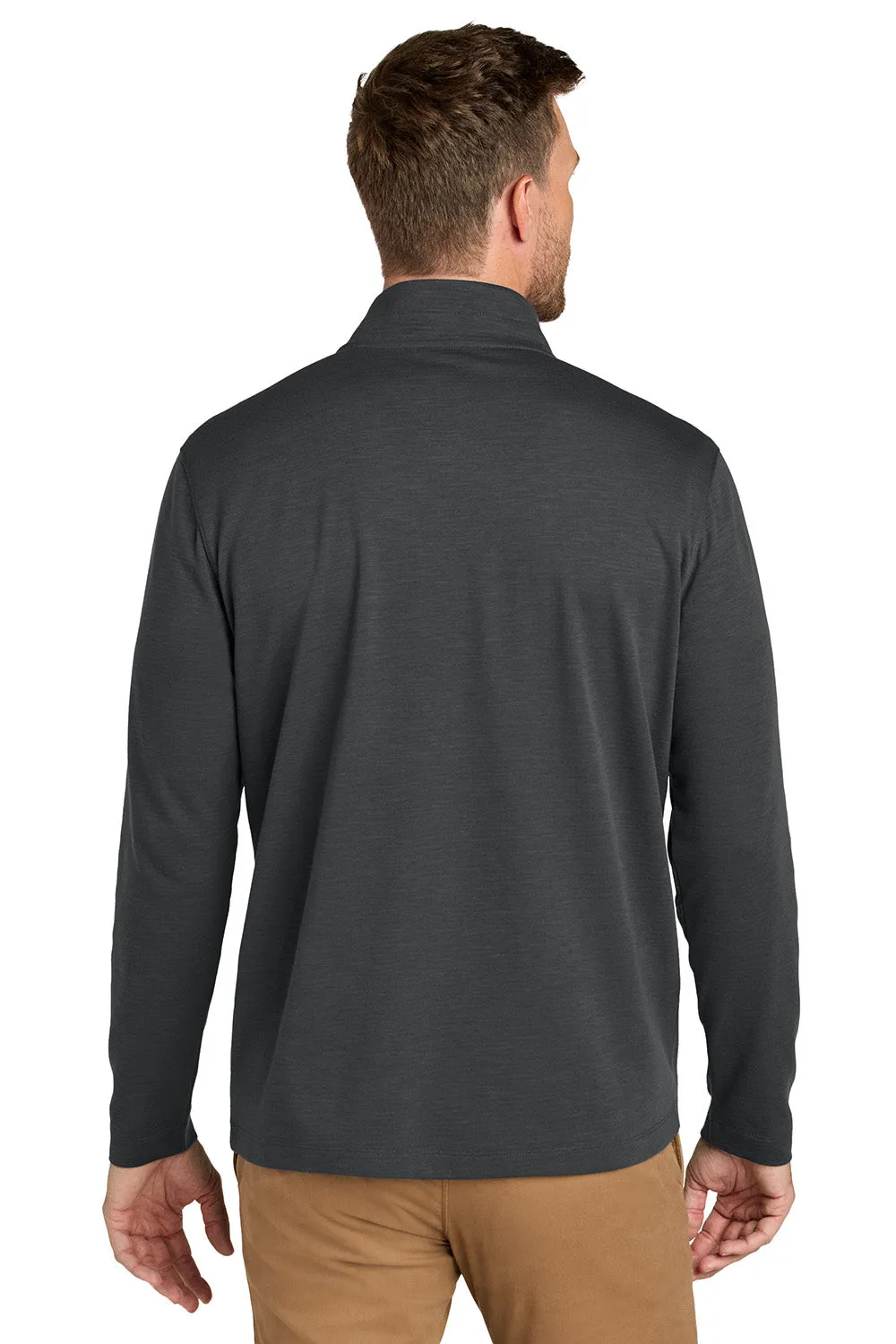 Port Authority Mens Breakwater 1/4 Zip Sweatshirt - Steel Grey