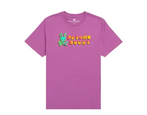 Psycho Bunny Mateo Deco Purple Haze Men's Tee Shirt B6U133S1PC-PUH