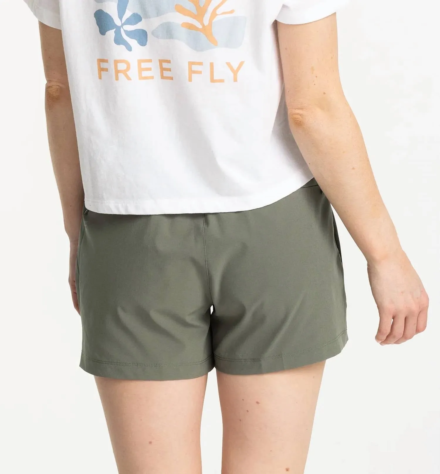 Pull-On Breeze Short In Agave Green