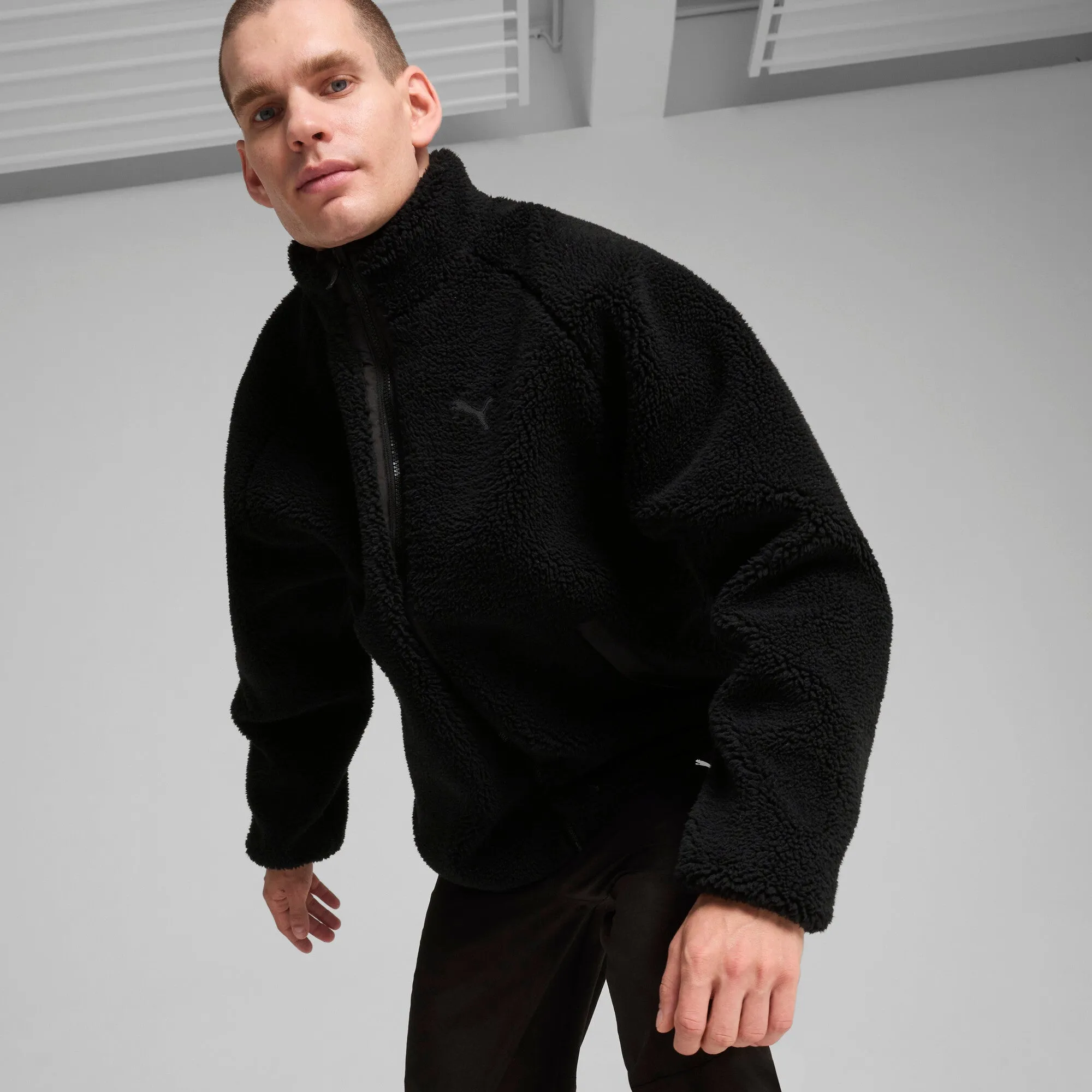 PUMA Men's Reversible Sherpa Jacket Men