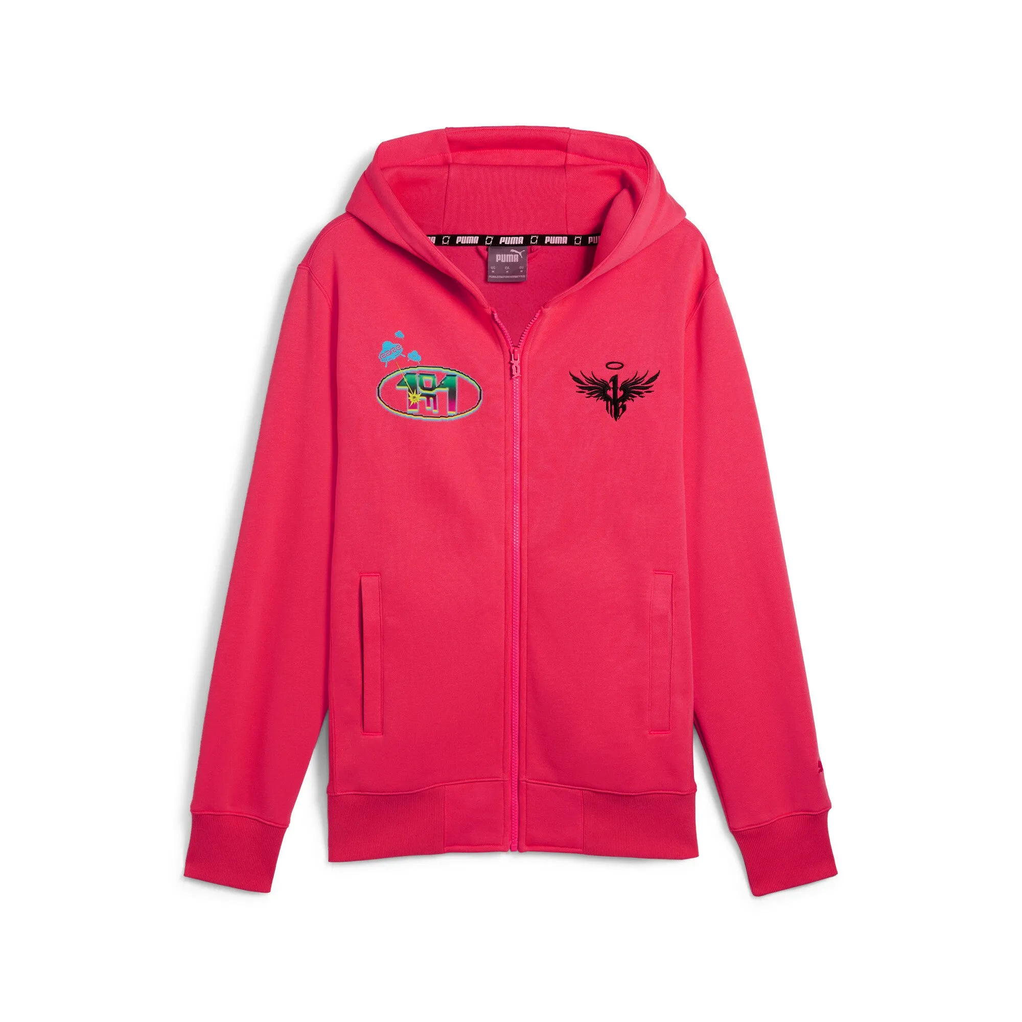 PUMA Men's x LAMELO BALL 1Love Full-Zip Basketball Hoodie Men