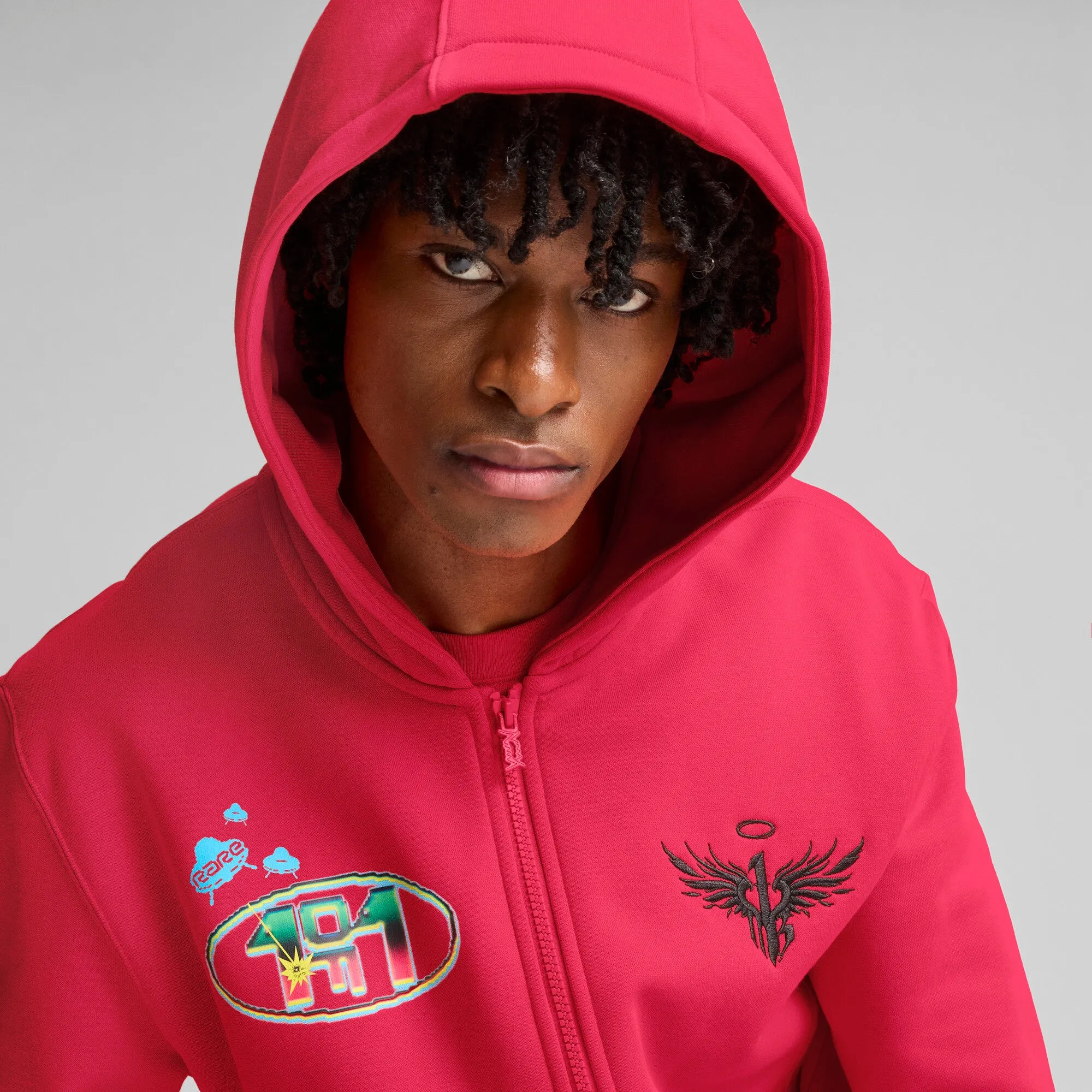PUMA Men's x LAMELO BALL 1Love Full-Zip Basketball Hoodie Men