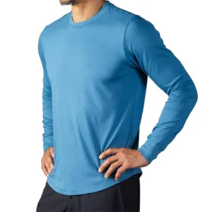Quattro Long Sleeve Shirt In Horizon Blue