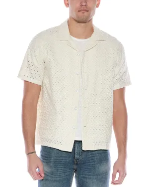 rag & bone Avery Resort Diamond Jacquard Shirt