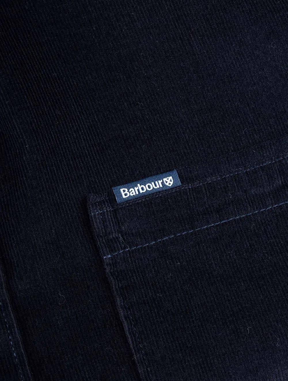 Ramsey Tailored Corduroy Shirt Navy