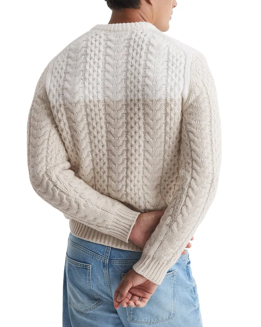 Reiss Bankside Alpaca & Wool-Blend Crew Chunky Sweater