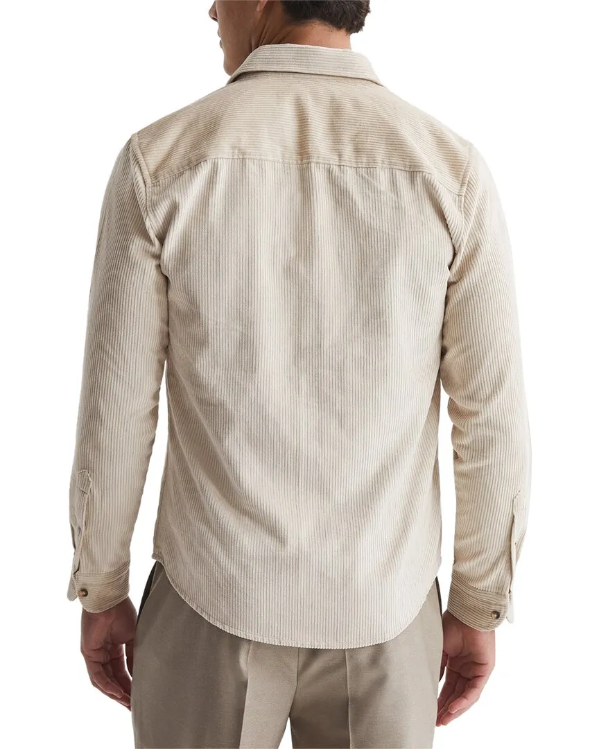 Reiss Bonucci Corduroy Overshirt