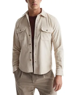 Reiss Bonucci Corduroy Overshirt