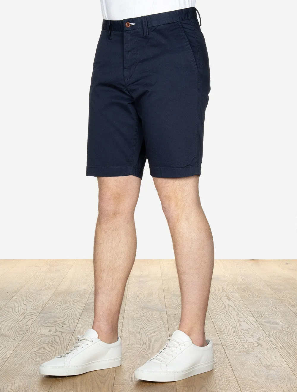 Relaxed Fit Twill Shorts Marine