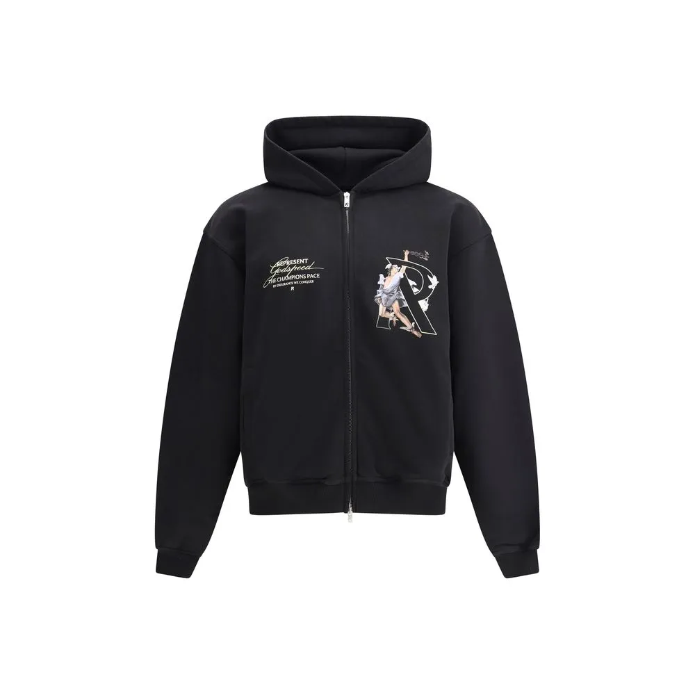 Represent Hoodie with Men's zipper