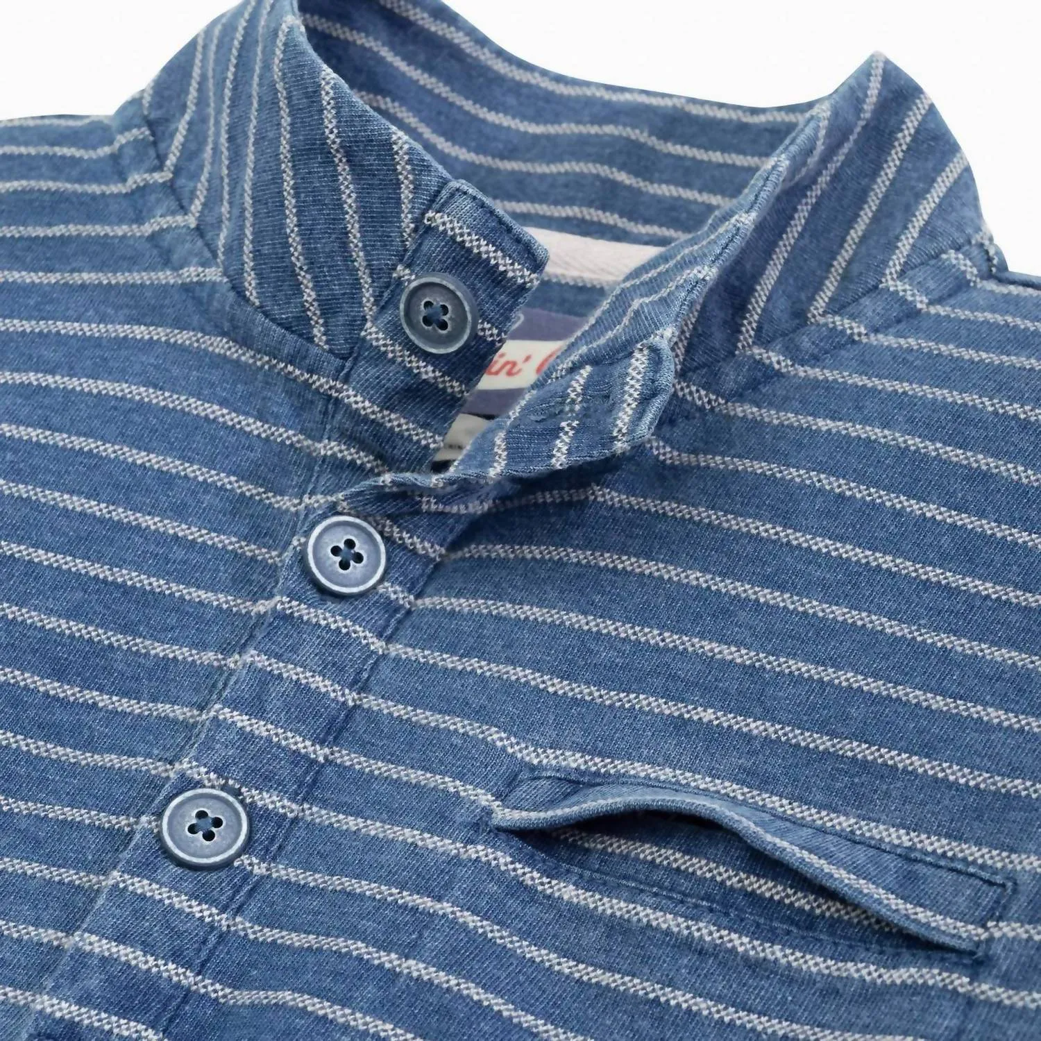 Rocky Shirt In Indigo Blue