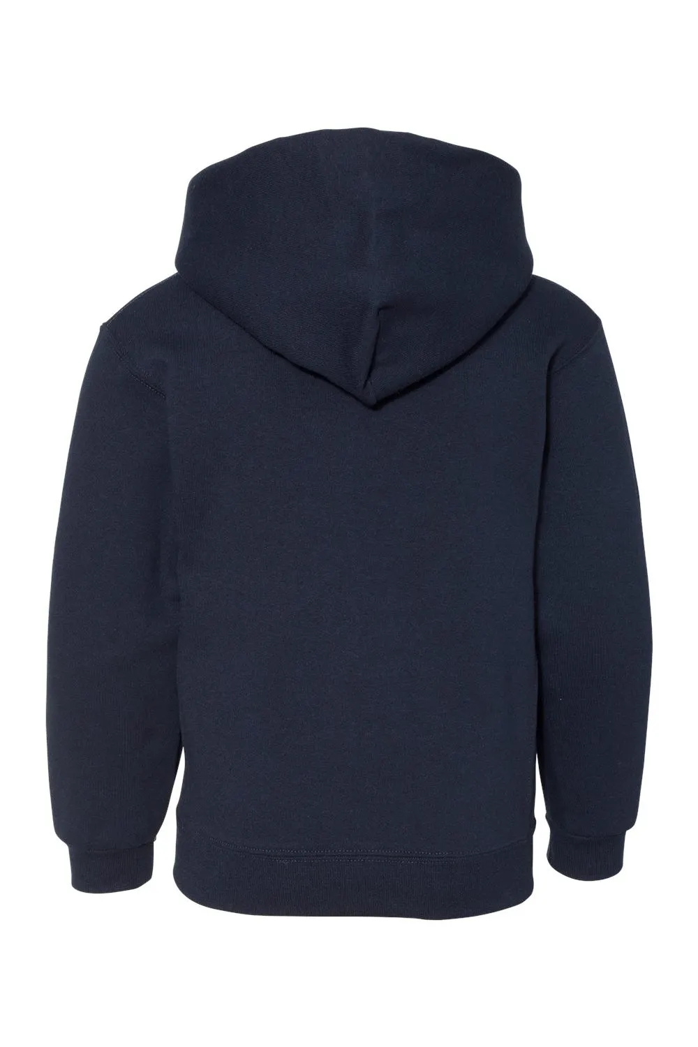 Russell Athletic Youth Dri Power Moisture Wicking Hooded Sweatshirt Hoodie w/ Pouch Pocket - Navy Blue
