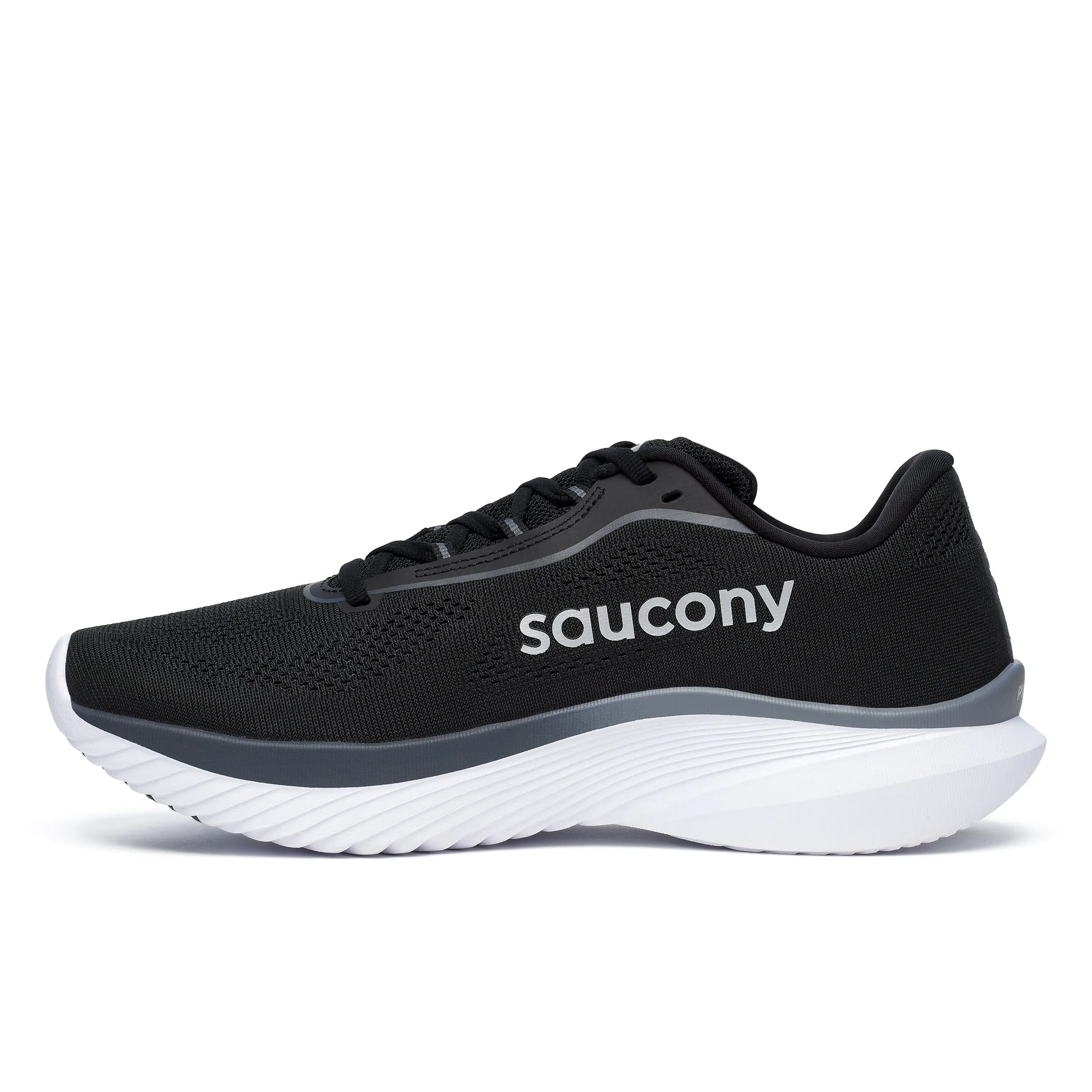 Saucony Kinvara 15 Men's Running Shoes Black/White AW24 - Online Exclusive Shoes_Saucony