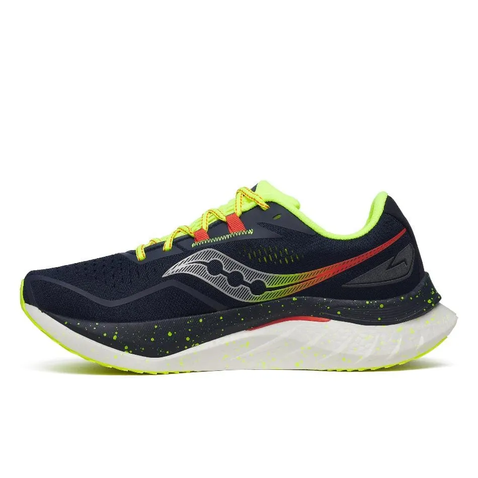 Saucony Men's Endorphin Speed 4 Running Shoes in Navy/Pepper SS25 Shoes_Saucony
