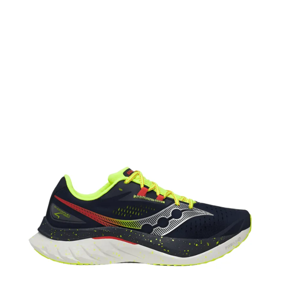Saucony Men's Endorphin Speed 4 Running Shoes in Navy/Pepper SS25 Shoes_Saucony