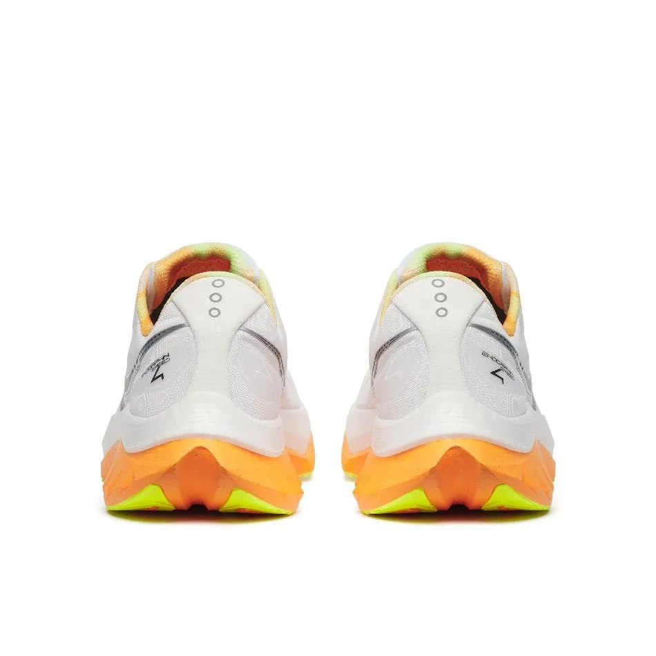 Saucony Men's Endorphin Speed 4 Running Shoes in White/Peel SS25 Shoes_Saucony