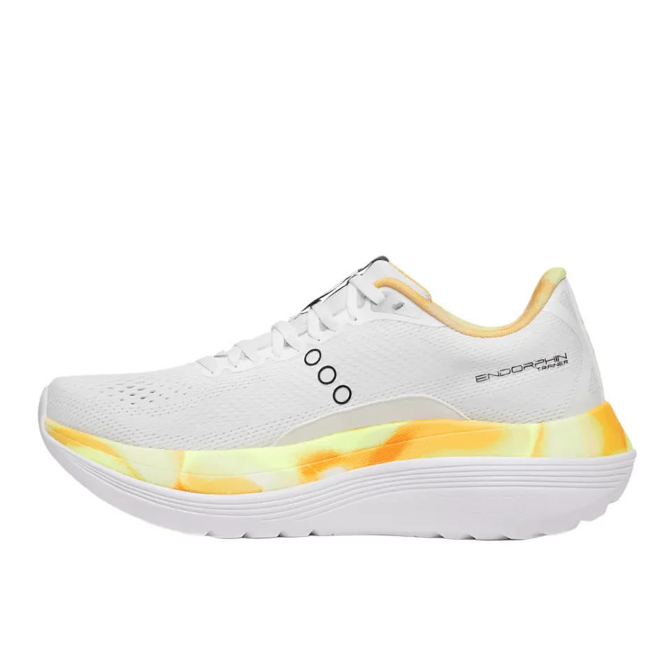 Saucony Men's Endorphin Trainer Running Shoes in White/Black SS25 - Online Exclusive Shoes_Saucony