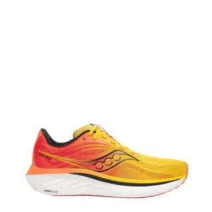 Saucony Men's Ride 18 Running Shoes in Pollen/Pepper SS25 Shoes_Saucony