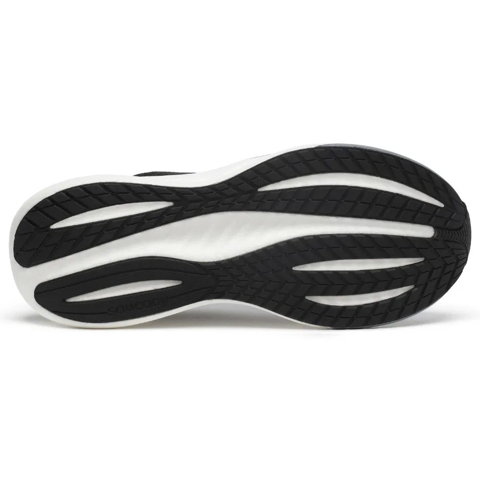 Saucony Men's Triumph 22 Running Shoes in Black/White - Online Exclusive Shoes_Saucony