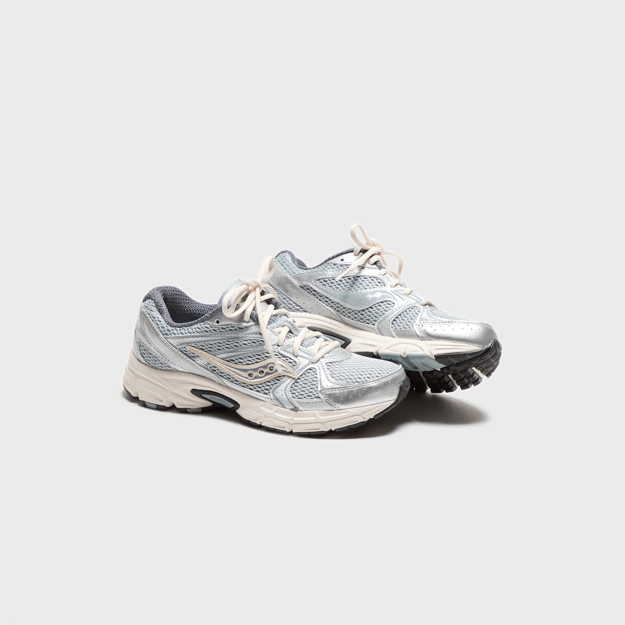 Saucony Ride Millennium - Silver / Cream