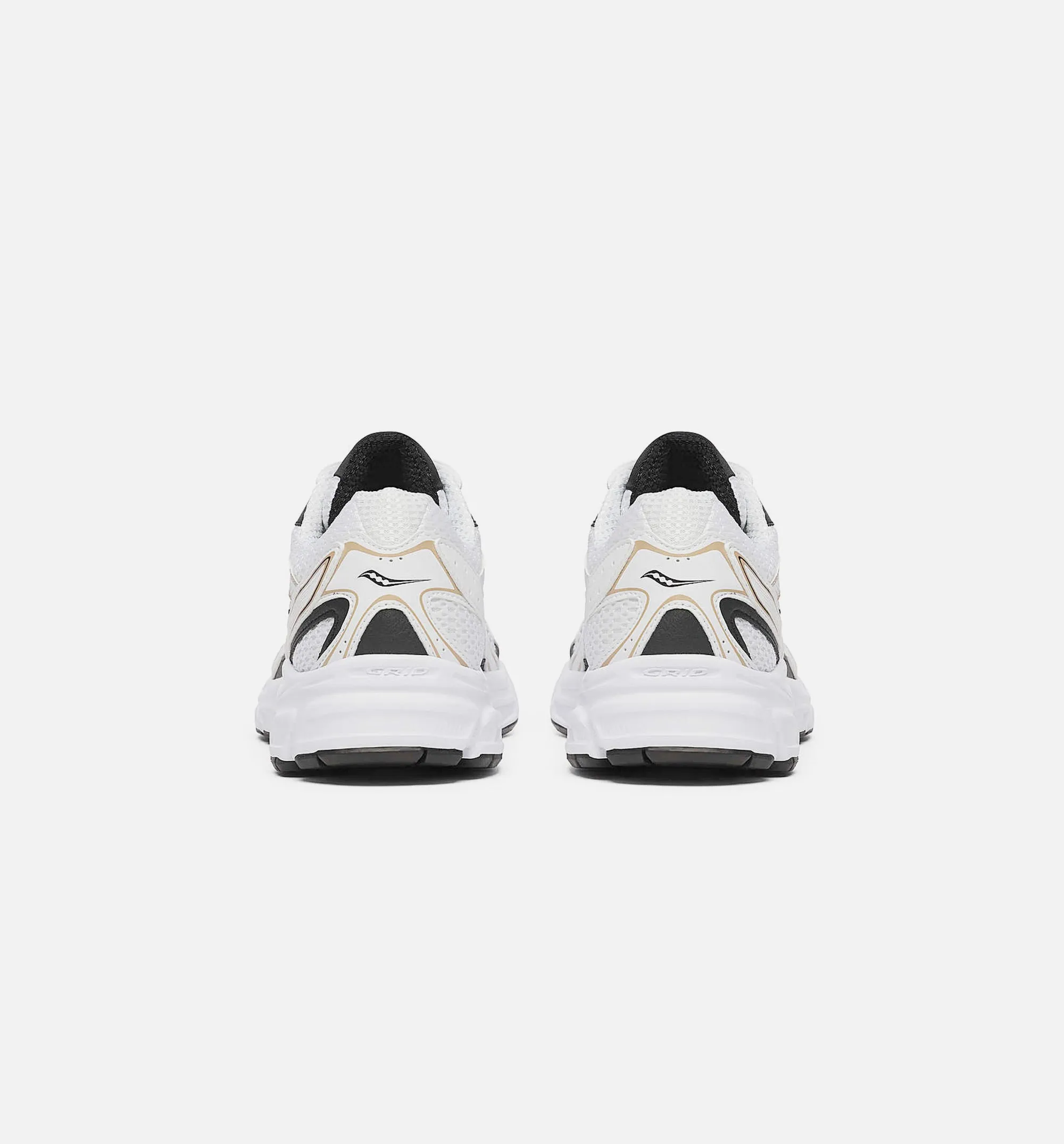 Saucony Shoes Ride Millennium Mens Lifestyle Shoe - White/Gold/Black