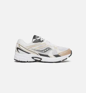 Saucony Shoes Ride Millennium Mens Lifestyle Shoe - White/Gold/Black
