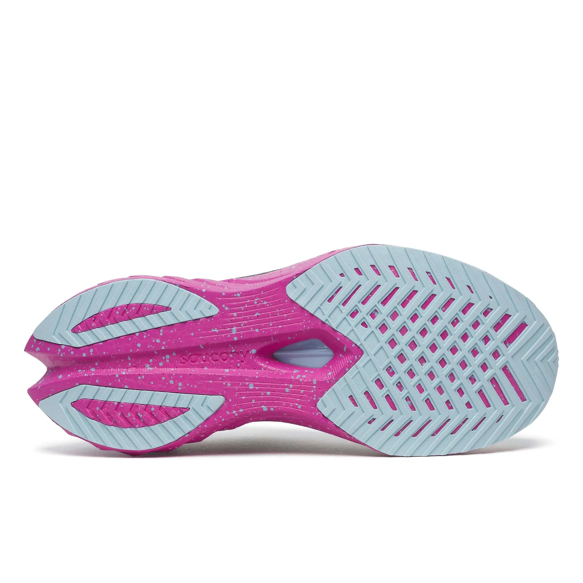 Saucony Women's Endorphin Speed 4 Running Shoes in Navy/Fuchsia SS25