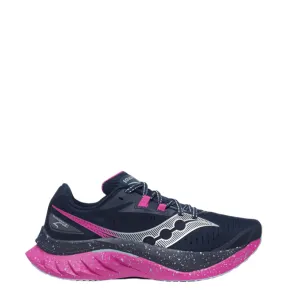 Saucony Women's Endorphin Speed 4 Running Shoes in Navy/Fuchsia SS25