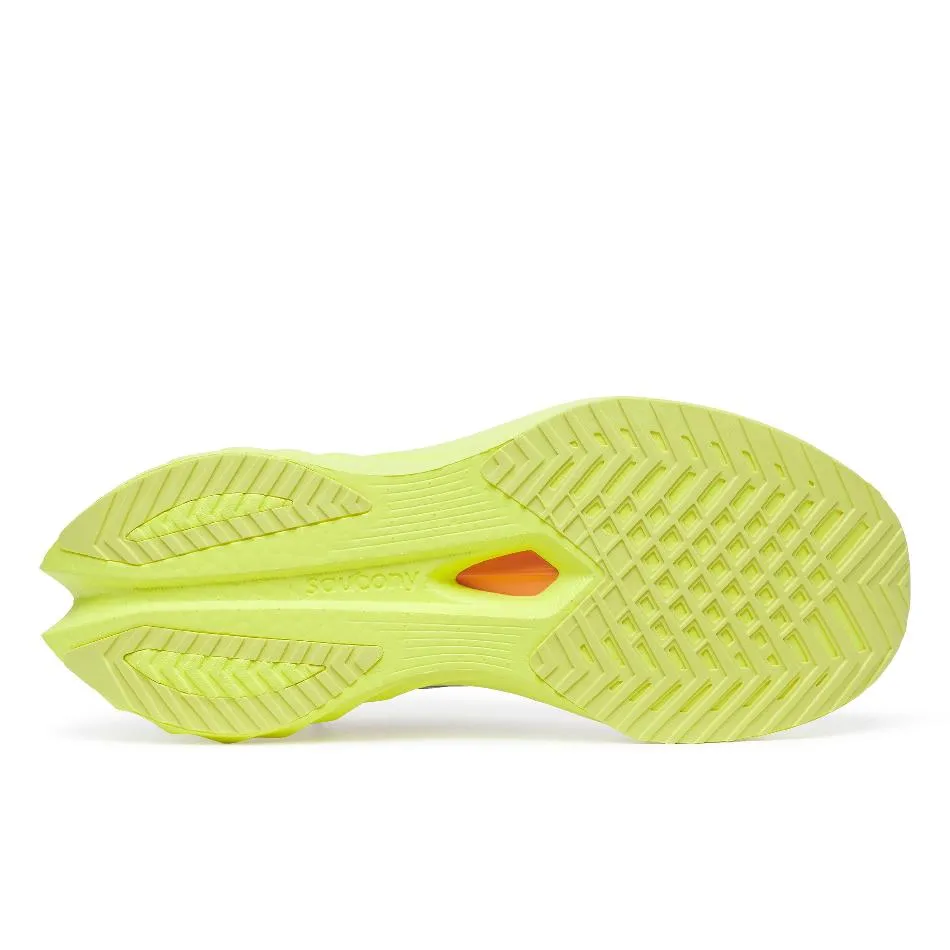 Saucony Women's Endorphin Speed 4 Running Shoes in White/Sunny SS25 Shoes_Saucony