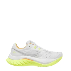 Saucony Women's Endorphin Speed 4 Running Shoes in White/Sunny SS25 Shoes_Saucony
