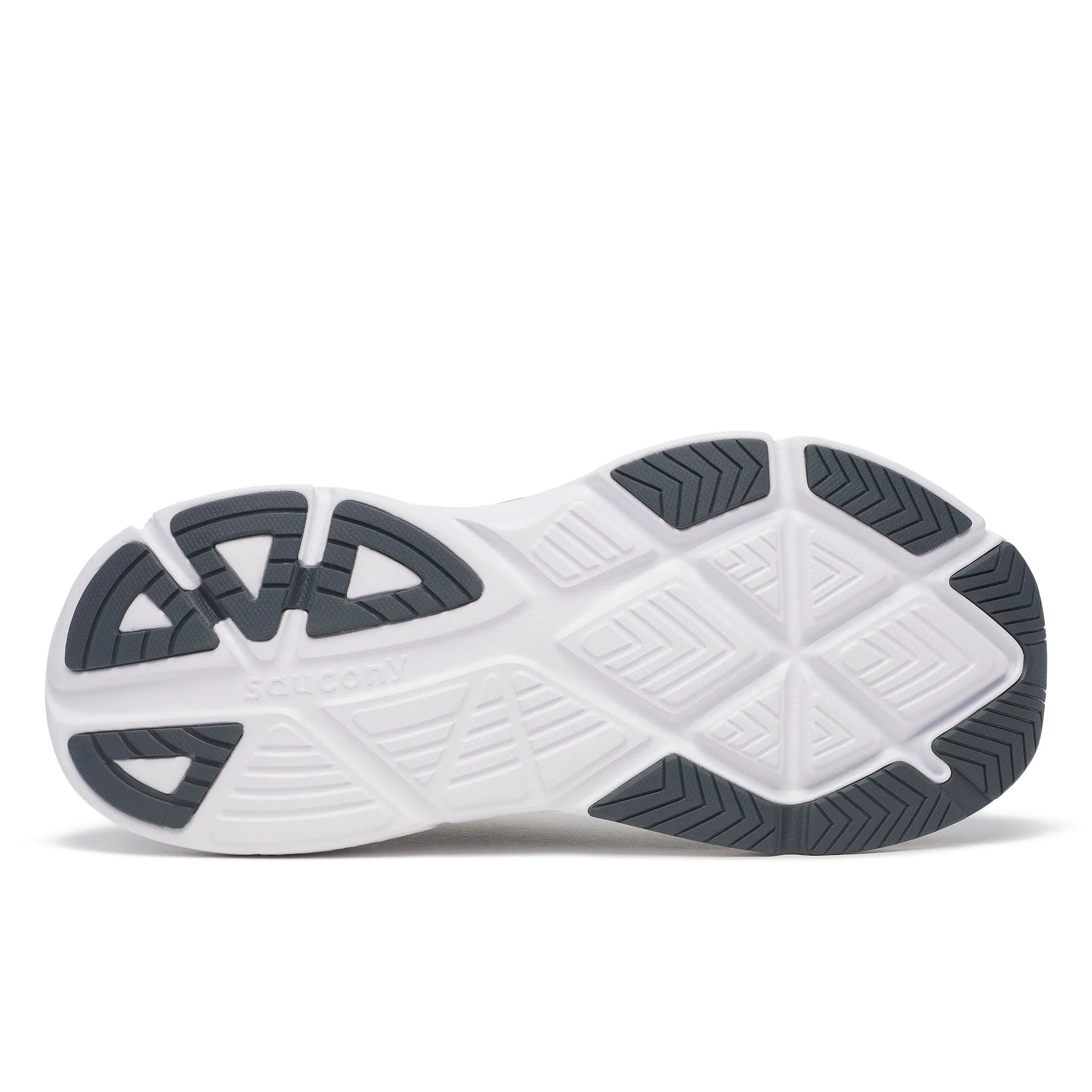 Saucony Women's Guide 18 Running Shoes in Black/White SS25 Shoes_Saucony