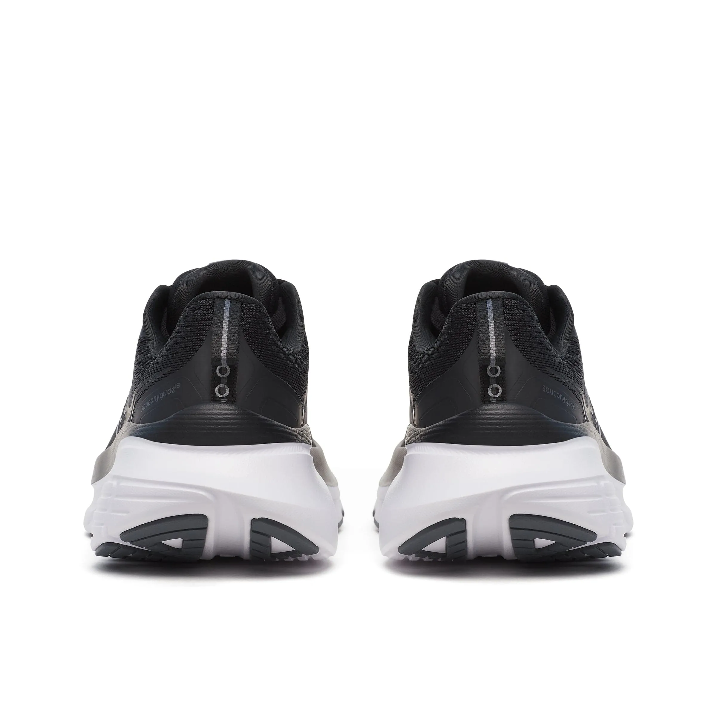 Saucony Women's Guide 18 Running Shoes in Black/White SS25 Shoes_Saucony