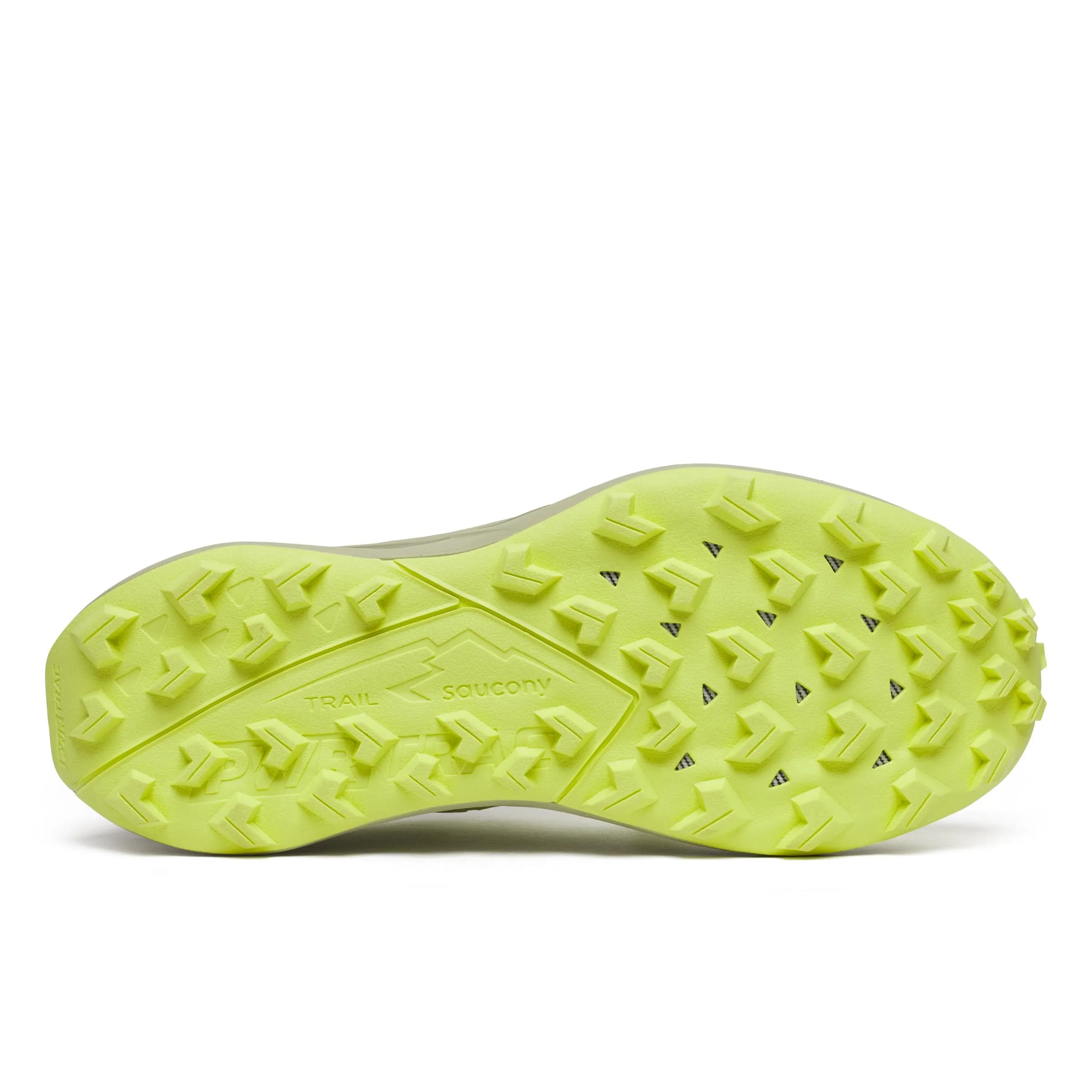 Saucony Women's Peregrine 15 Trail Running Shoes in Sunny/Hemlock SS25 Shoes_Saucony