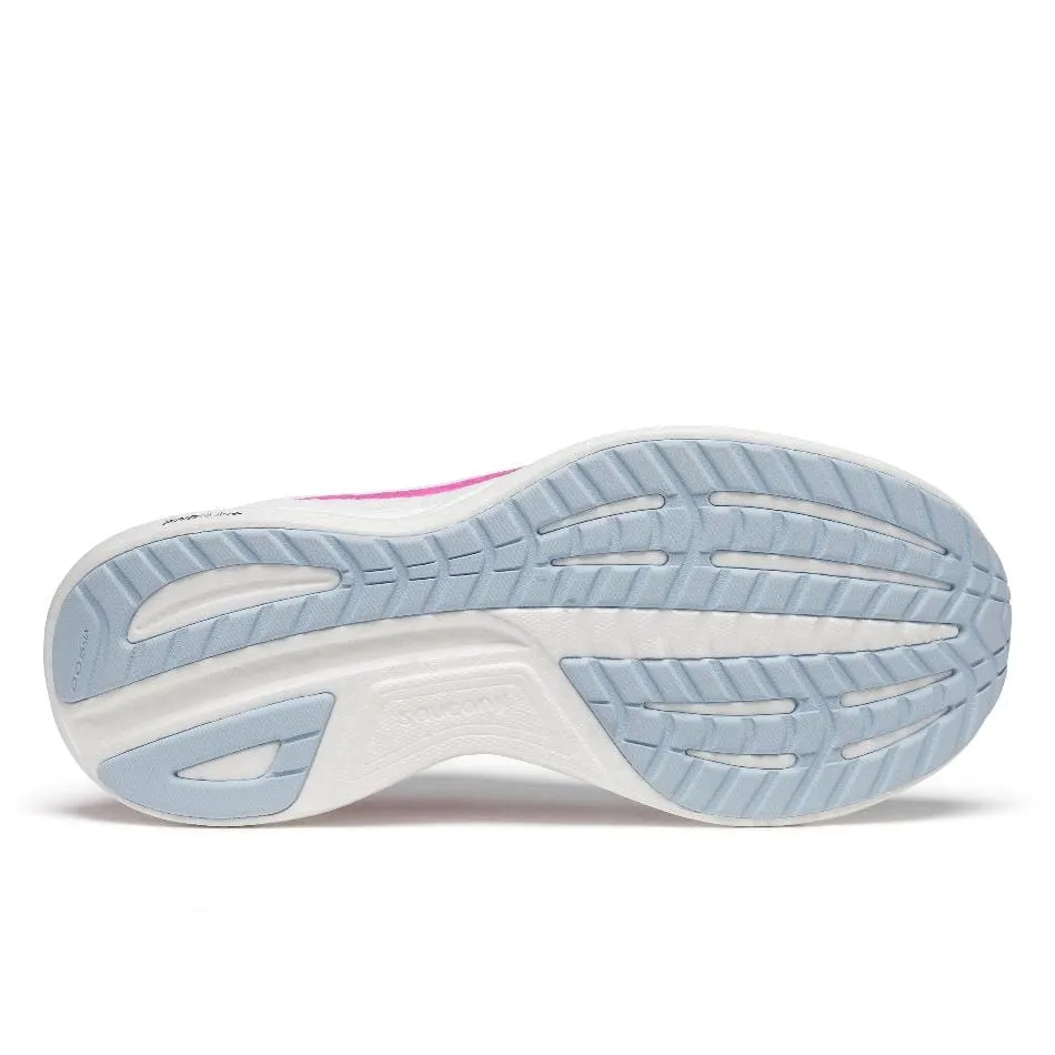 Saucony Women's Ride 18 Running Shoes in Navy/Fuchsia SS25 Shoes_Saucony
