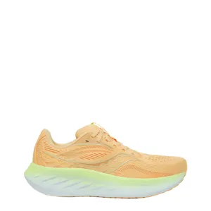 Saucony Women's Ride 18 Running Shoes in Peach/Sunny SS25 Shoes_Saucony