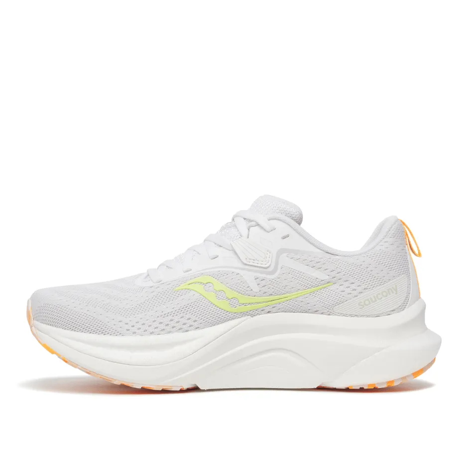 Saucony Women's Tempus 2 Running Shoes in White/Sunny - Online Exclusive Shoes_Saucony