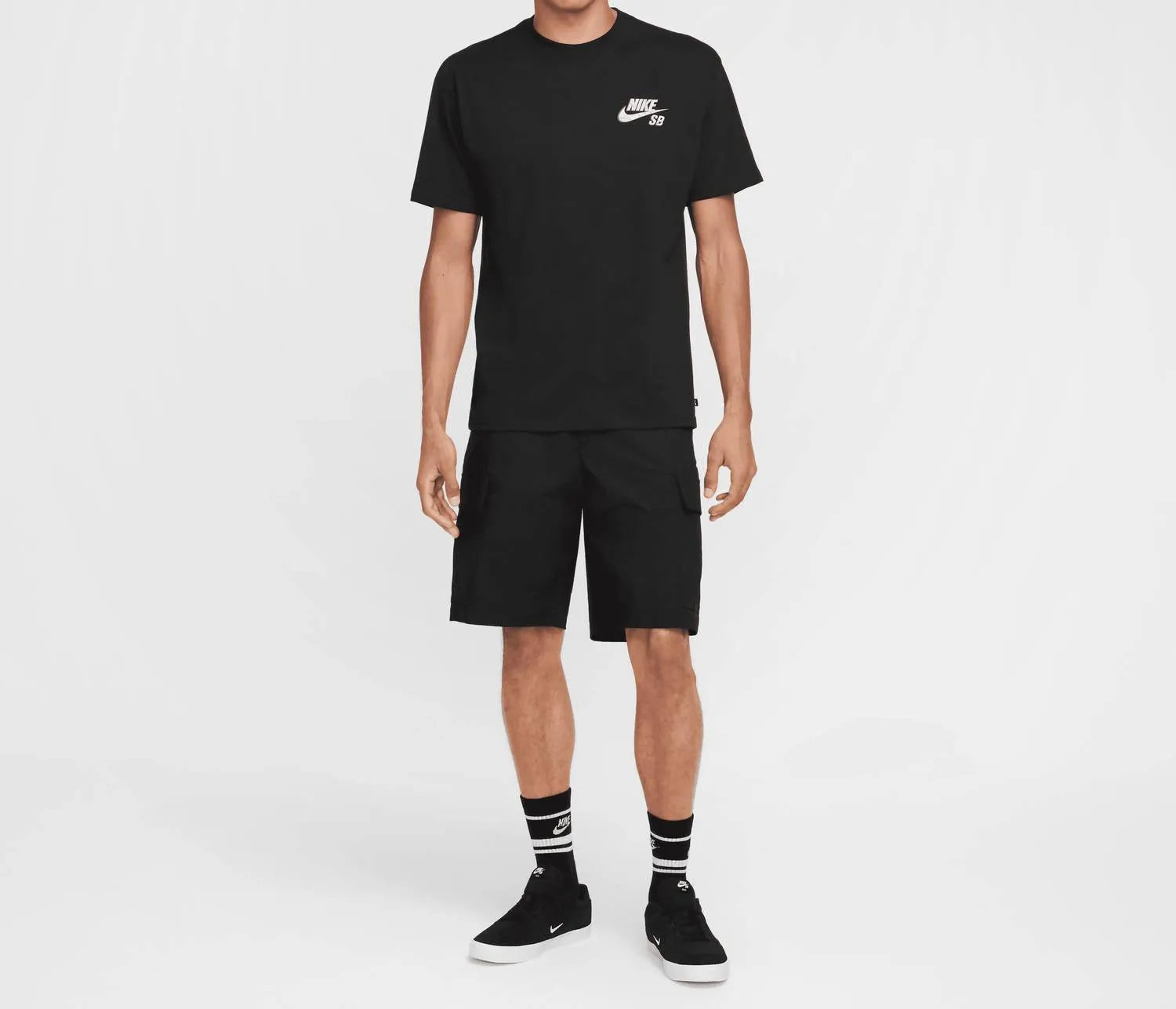 Sb Spider Crewneck T-Shirt In Black