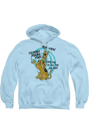 Scooby Doo Quoted Adult Pull Over Hoodie / Hooded Sweatshirt
