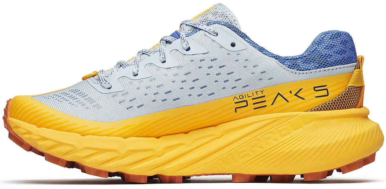 Shoes Merrell Merrell Agility Peak 5 Womens Trail Running Shoes - Blue