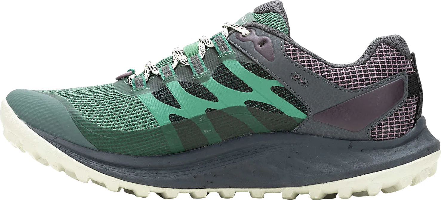 Shoes Merrell Merrell Antora 3 GORE-TEX Womens Trail Running Shoes - Green