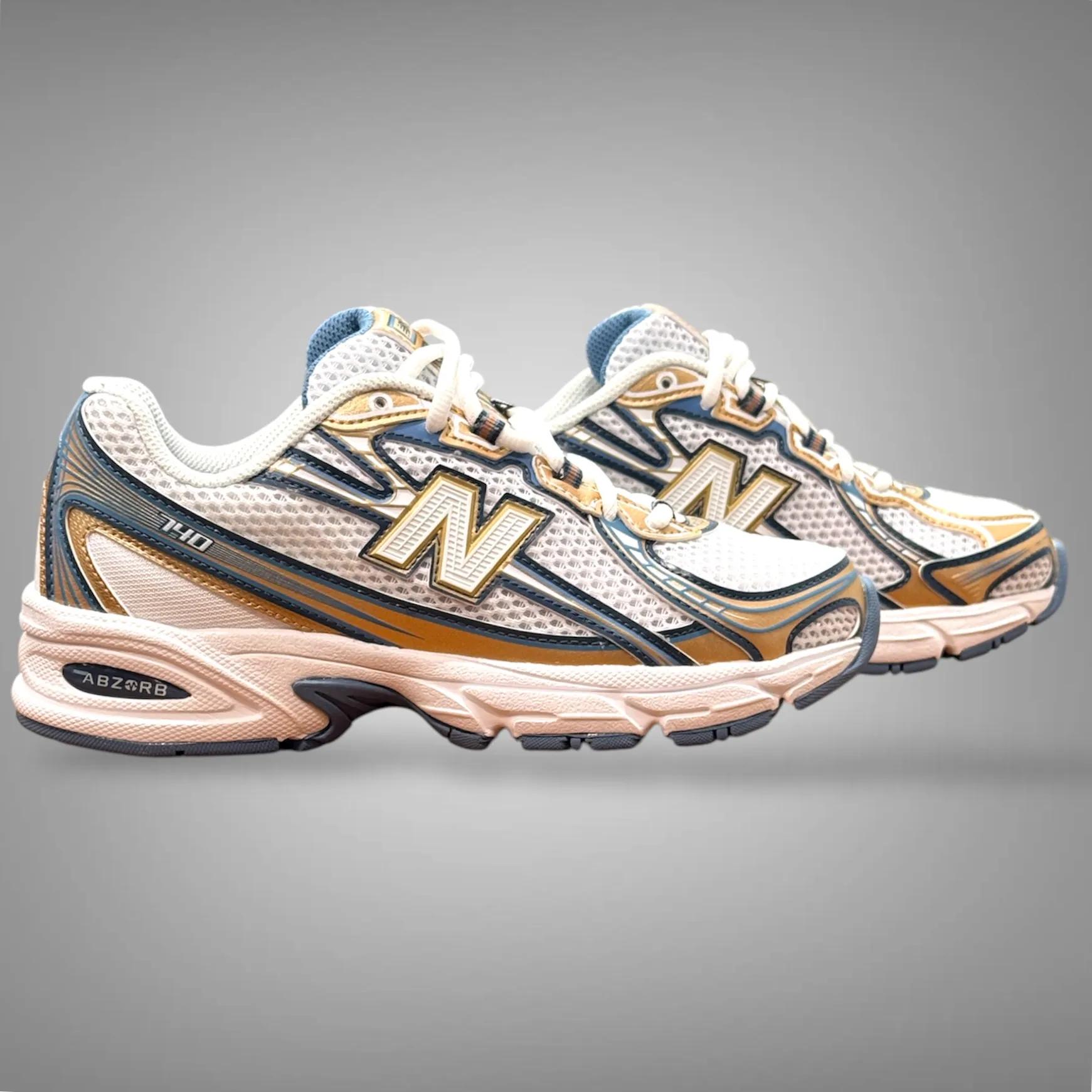 Shoes New Balance New Balance Men’s U740HB2 White Blue Gold