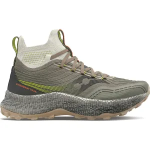 Shoes Saucony Saucony Endorphin Mid Mens Trail Running Shoes - Green
