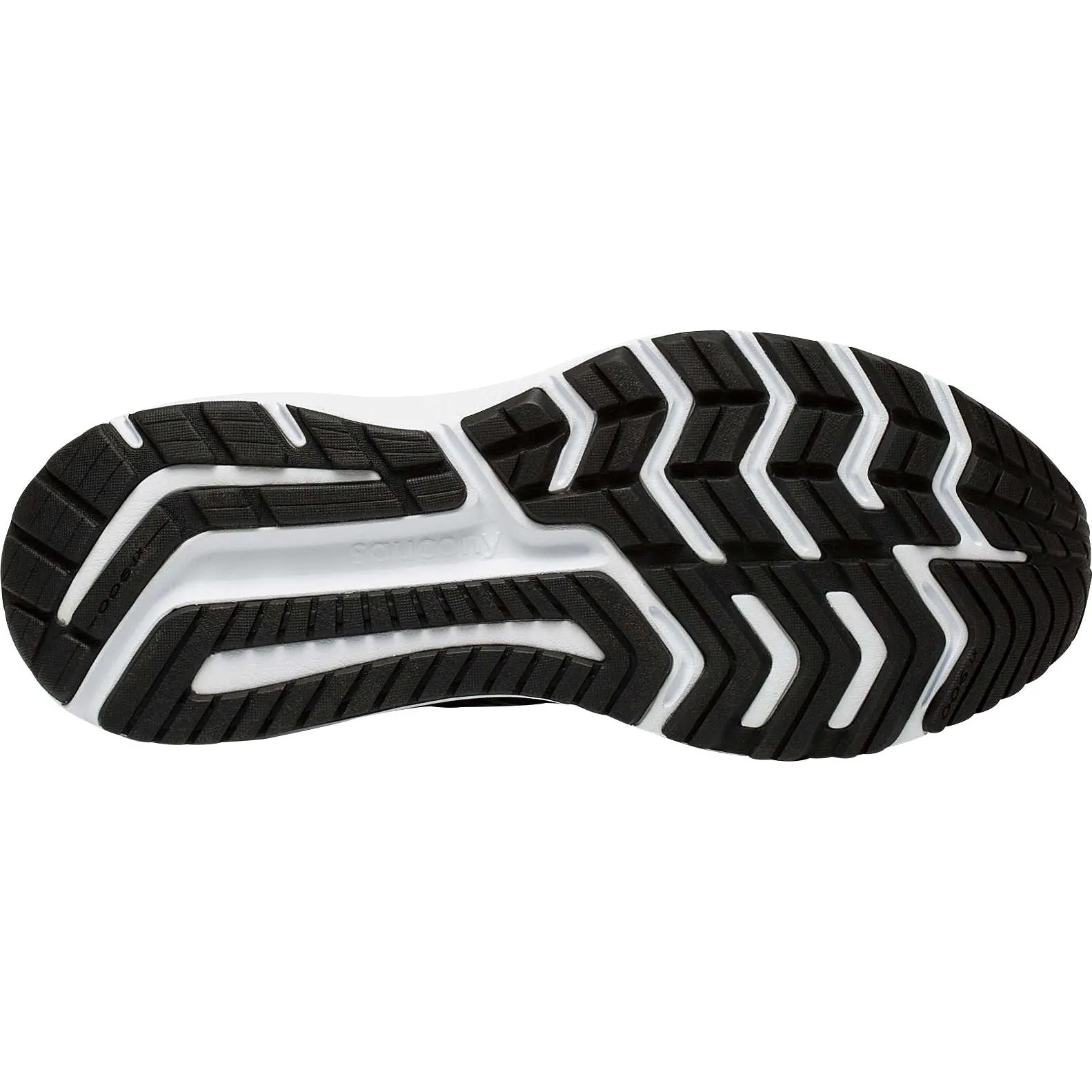 Shoes Saucony Saucony Omni 20 WIDE FIT Mens Running Shoes - Black