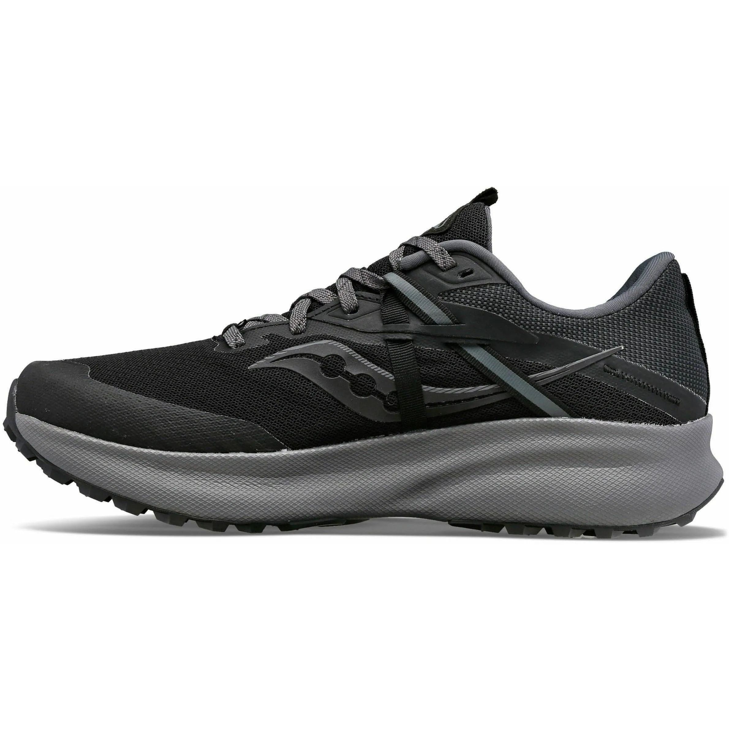 Shoes Saucony Saucony Ride 15 TR GORE-TEX Mens Trail Running Shoes - Black